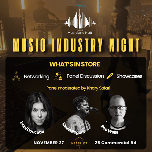 Music Industry Night (7:30-12:30 AM, Thursday November 27th)